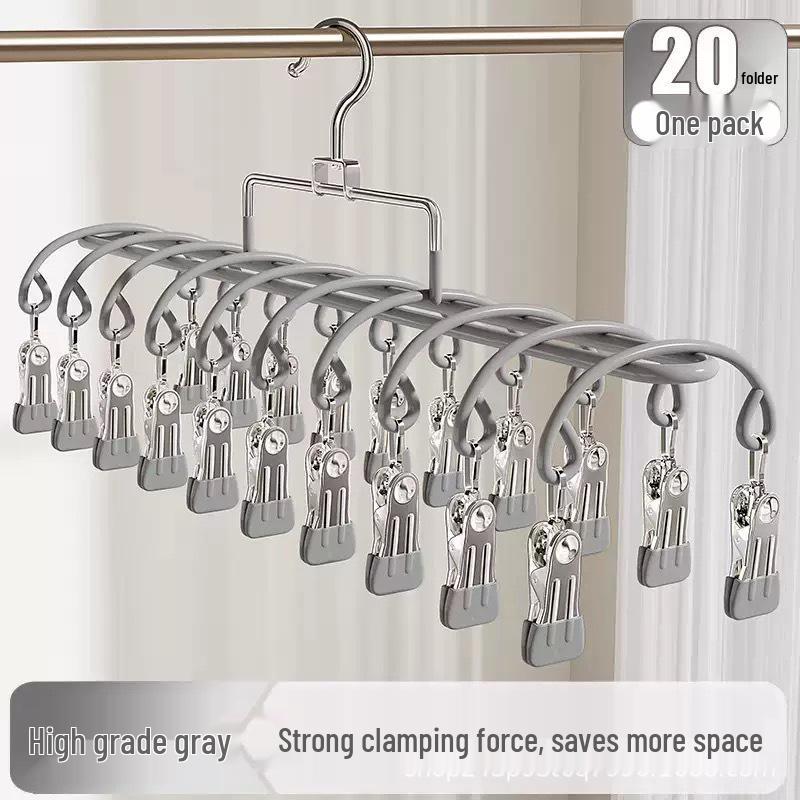 Multi-functional Non-slip Hanger: Double Hook Camisole & Vest Organizer for Home or Dormitory.