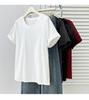 Summer 2026 Plus Size Women's Chic Rhinestone Round Neck Short Sleeve T-shirt