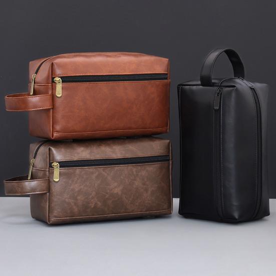 Reise-Kulturbeutel Herren Damen Toilettenartikel-Organizer Wasserdichte Kosmetiktasche Aufbewahrungstasche für Rasierzubehör Pflegeutensilien