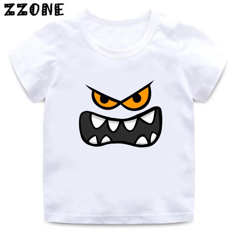 Hot Sale Red Ball 4 Print Cartoon Kids T-Shirts Funny Game Girls Clothes Baby Boys T shirt Summer Casual Children Tops,ooo5849