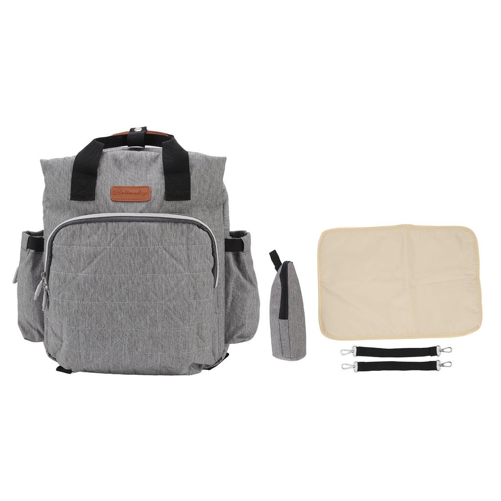Baby Diaper Bag Multifunction Backpack 20L Large Capacity Waterproof Thermal Insulation for Mommy