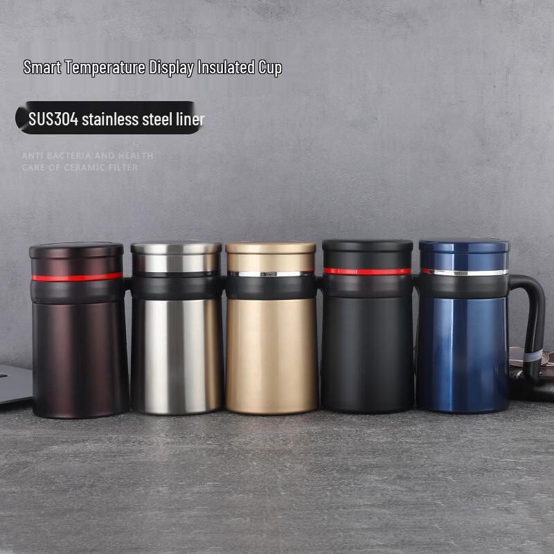 OLOEY Smart LED Temperature Display Insulated Business Mug