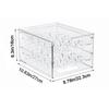 Drawer Style Egg Preservation Box Transparent Egg Container Practical Egg Storage Box  Refrigerator