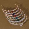 Little Princess Crystal Crown Simple Style Rhinestone Tiaras for Girl Birthday Party Adult Ceremony Children Hair Accessories