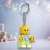 IQ Iconic Baby Keychain LED Keychain Light Building Blocks Toy Doll with Movable Joints Mini Figure
