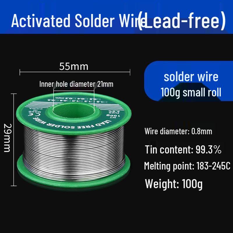 High Purity Lead-Free Rosin Core Solder Wire for Low Temp Welding