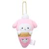 [Kamio Japan] Sanrio Characters X Mochimochi Panda [Mascot] Mascot KeychainMy Melody Ice Cream Sanrio