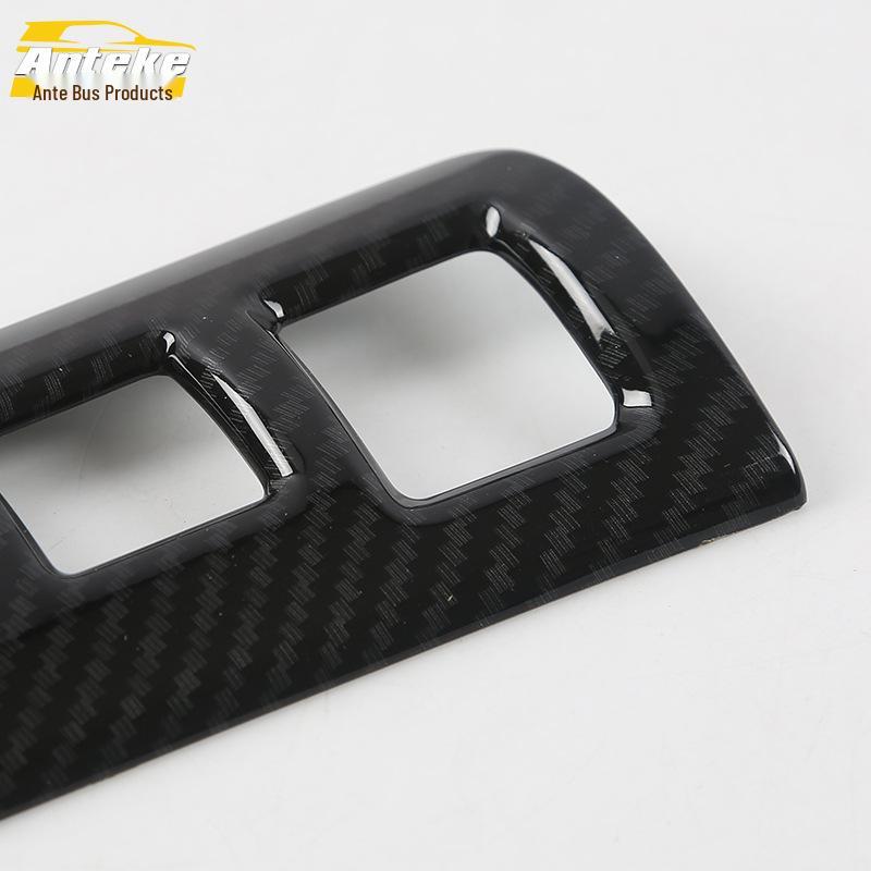 18 XT4 Left Console Decoration: Electroplated Center Console Headlight Control Trim Patch Accessory