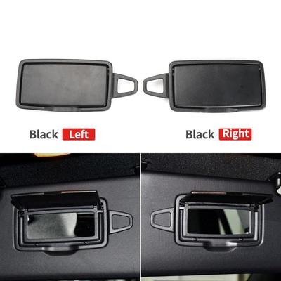 Car Sun Visor Sunshade Panel Housing Vanity Makeup Cosmetic Mirror Cover For Mercedes Benz A B CLA GLA W156 W117 W246