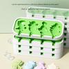 Ice Cream Molds Food Grade Silicone Household Homemade Do Popsicle ,Ice Cream Sorbet Grinder Children's Cheese Stick Models