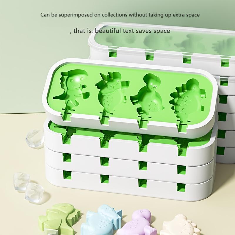 Ice Cream Molds Food Grade Silicone Household Homemade Do Popsicle ,Ice Cream Sorbet Grinder Children's Cheese Stick Models