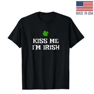 Küss Mich Ich Bin Irisch St. St. Patrick's Day Irisch Lustig Irland T-Shirt