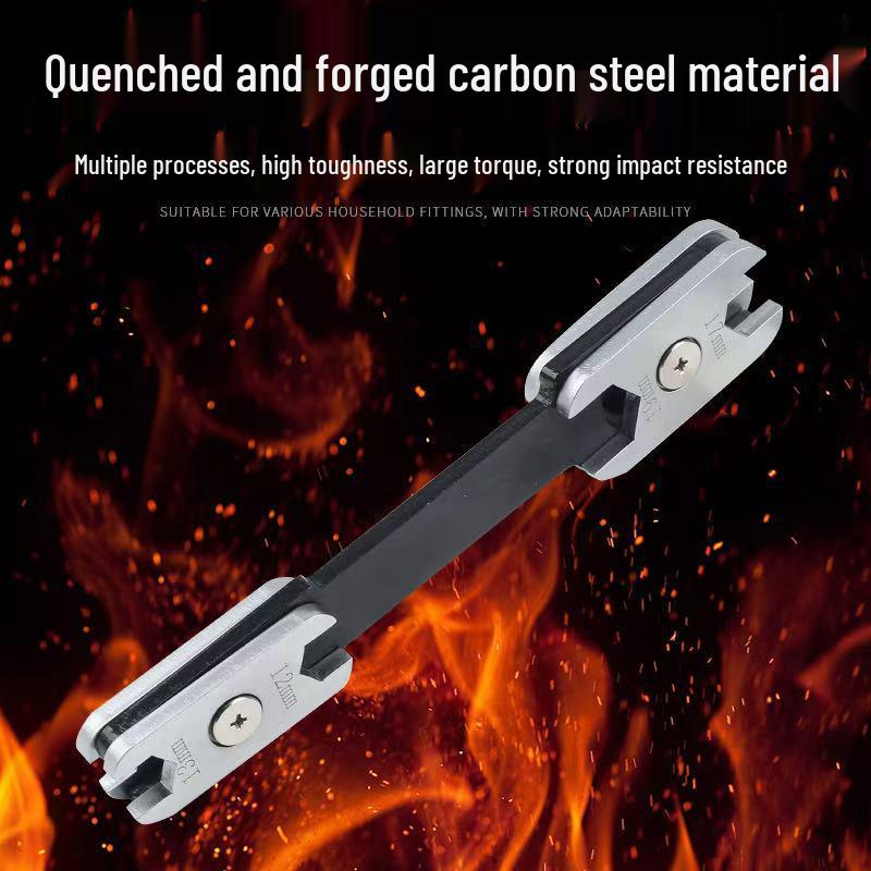 360° Rotatable Adjustable 8-in-1 Double-Ended Torx Wrench for Auto Repair