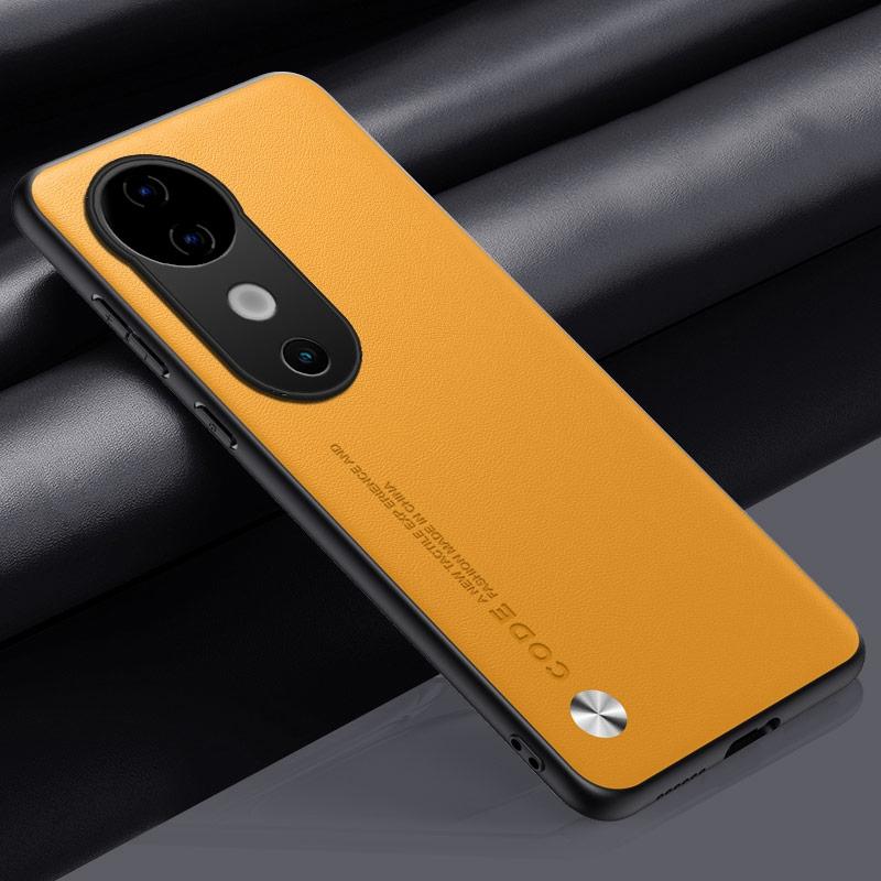 Luxury PU Leather Case For Vivo V40 Pro 5G Back Cover Matte Silicone Shockproof Full Protection Phone Case For Vivo S19 Pro