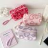 Korean-Style Plush Makeup and Stationery Storage Bag