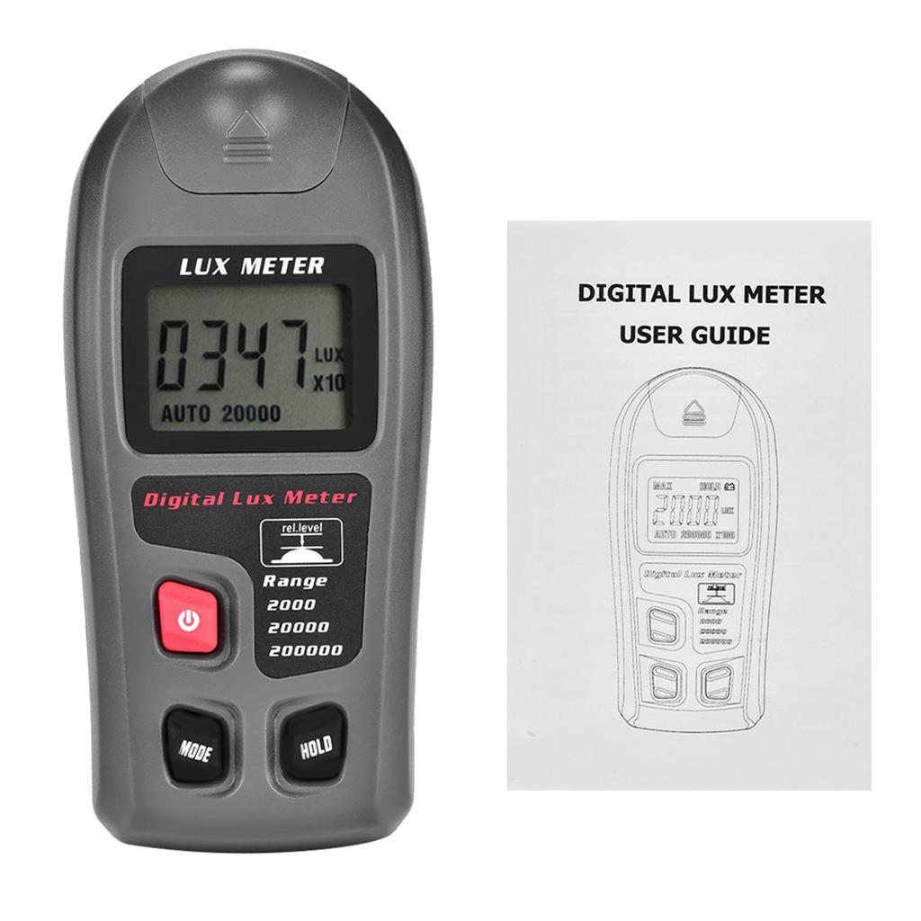 MT 30 Digital Luxmeter LCD Display Light Meter Environmental Testing Illuminometer