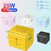 25W USB+PD Super Fast Charging Mobile Charger (EU/US/KR Standard)