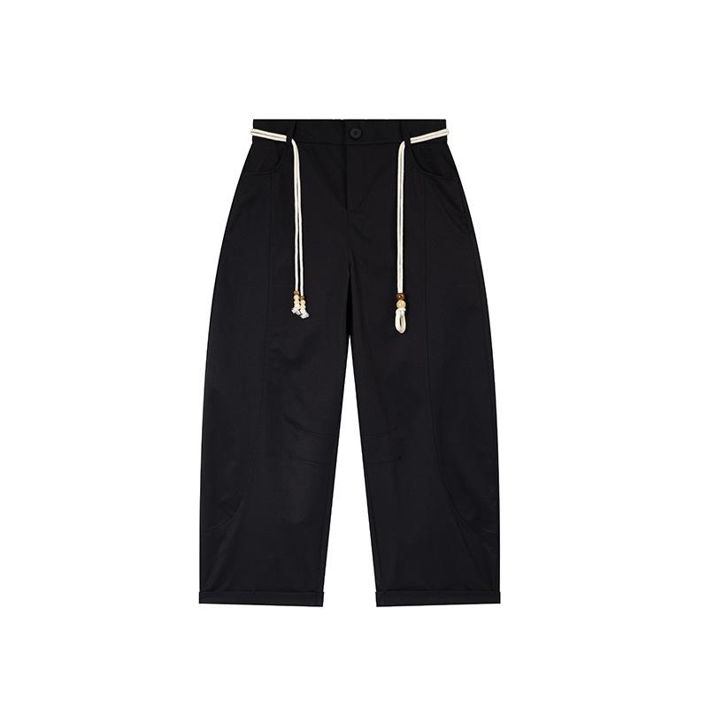 Double Sky Plus Size Women s Curved Knife Casual Pants - Spring 2026 XL