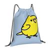 Chubby Yellow Lutino Budgie Parakeet Backpack For Student School Laptop Travel Bag Yellow Budgie Lutino Parakeet Parrot Birds