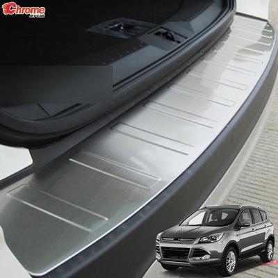 For Ford Escape Kuga 2 2013 2014 2015 2016 2017 2018  Stainless Rear Trunk Bumper Protector Step Panel Sill Plate Trim