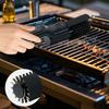 Justerbar Vinkel BBQ Rengjøringsbørste Oppladbar Grillrengjøringsbørste Kjøkken