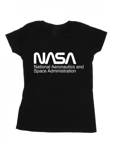 NASA Womens/Ladies Logo One Tone Cotton T-Shirt