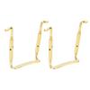 3PCS Metal Violin Chin Rest Clamp Gold Color Violin Replacement Parts  Violin Replacement