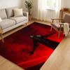 Rock Music Floor Mat Soft Thickened Absorbent Non-Slip Bedroom Living Room Door Mat Home Decor Flannel Rugs