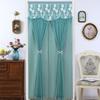 with Strap Bedroom Partition Sheer Curtain Double Layer Entrance Curtain  Summer