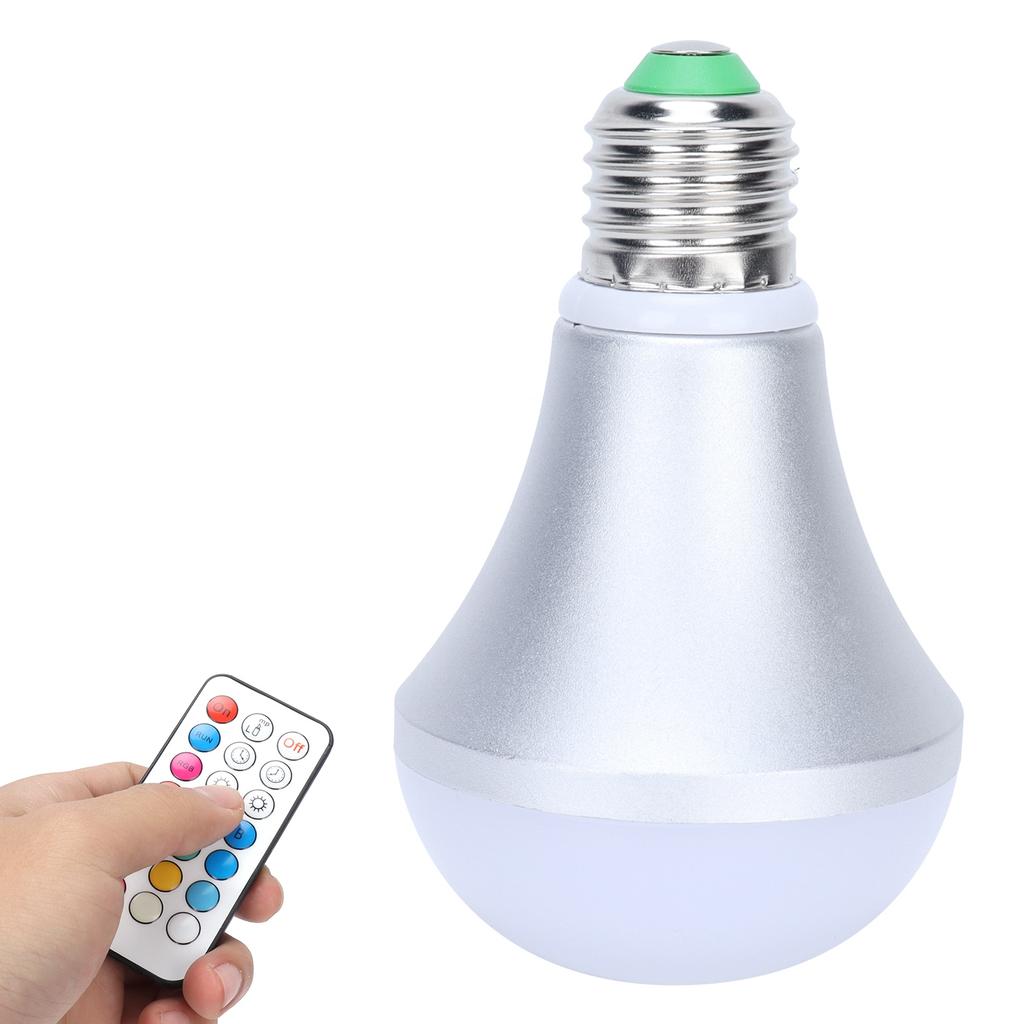 E27 16 Color RGB Bulb Colorful RGBW Bulb with Remote Control for Home Lighting 85‑265V