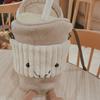 Creative Cartoon Coffee Milk Tea Bag  Crossbody Bag For Women Girls Funny Cup Holder Bag Accompanying Cup Crossbody Bag