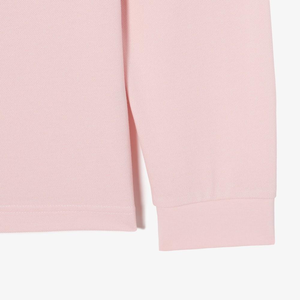 [lacoste] Men's French Regular Fit Long Sleeve Basic Polo Shirt PH732E-55NADY
