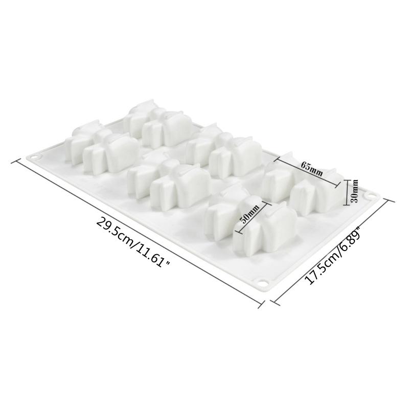 DIY Handmade Soap Making Supplies Silicone Fondant Mold Creative Bowknot Cake Decorating Tool Molds Gift for Baking