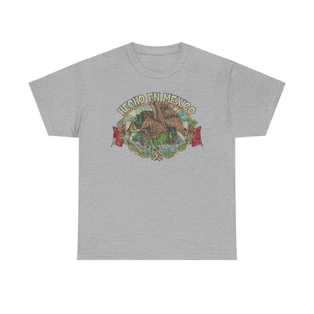

Hecho En Mexico 1821 Nostalgic T-shirt XL