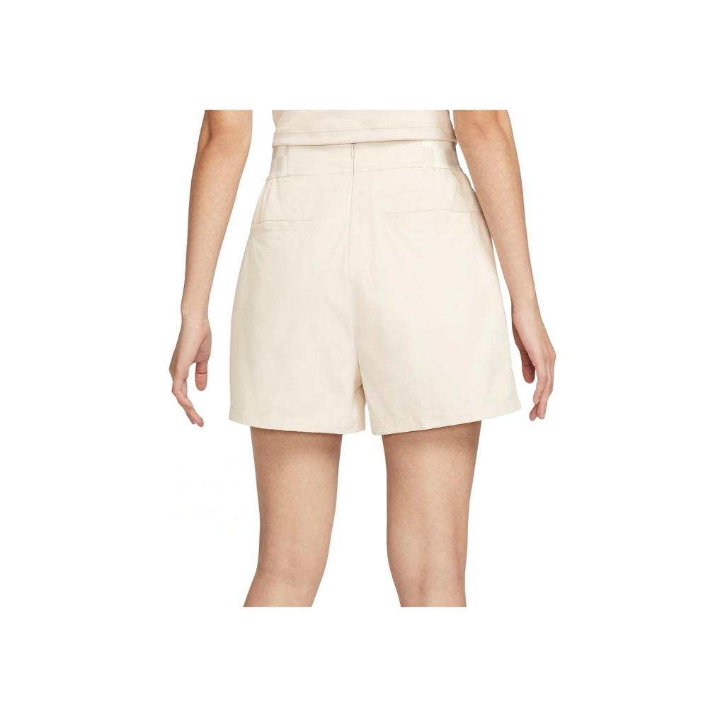 Nike Elastic Waist Breathable Sport Casual Shorts Women Bottoms Coconut-Milk FN2168-104