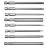 100mm Length Screwdriver Drill Bit Set Screw Driver Bit Hex Magnetic 1/4"