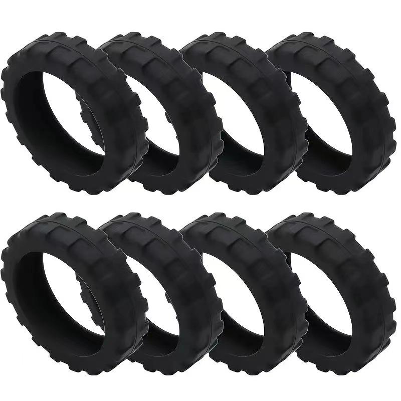 Silicone Protective Cover for Silent, Shock-Absorbing Suitcase Wheels