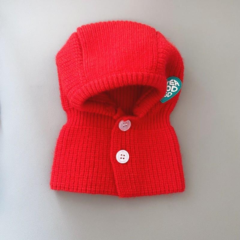 Knitted Pet Sweater Small To Medium Dogs Winter Warm Four-Legged Coat With Hat - Red White Blue Pink Gray