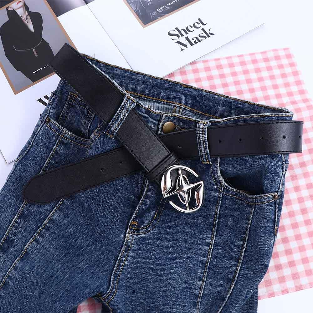 

Buckle Wide Side Planet Cross Korean Waist Belts Dress Decoration Women Waistbands Men Waist Belts