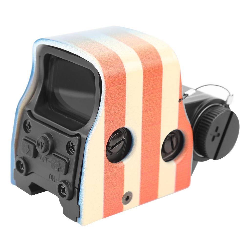 Airist EO556-BR US Flag Replica Dot Sight, EXPS2 Holographic Sight with Bright Lens, Airsoft Riflescope