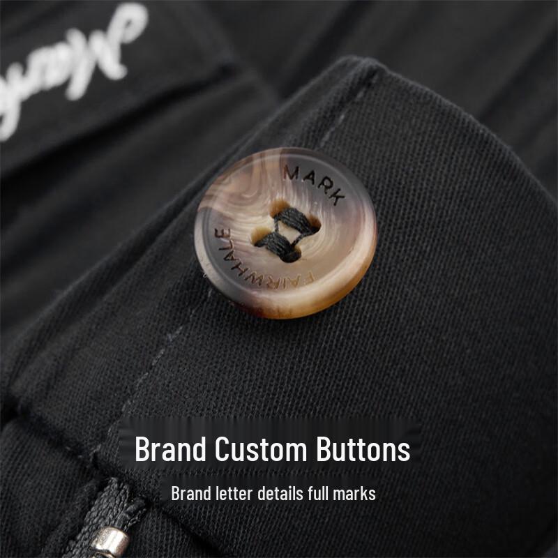 Mark Fairwhale Men's Straight-Leg Stretch Casual Pants