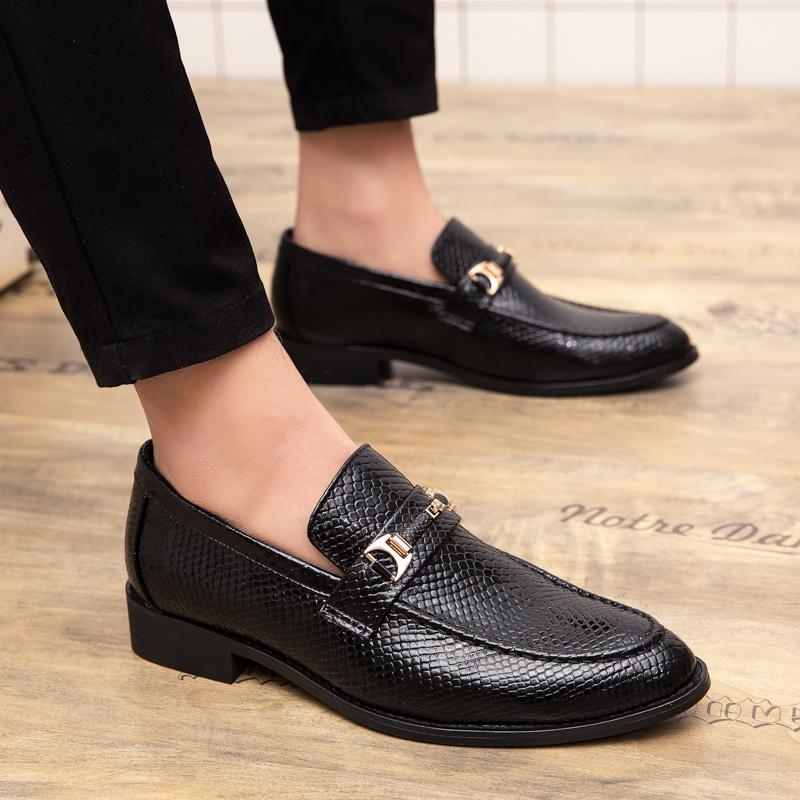 Fashion Brand Cowhide Leather Shoes Lightweight MaleAll-match Loafers 2024 new Leather Men's Casual Flats Classic Men Shoes For Wedding
