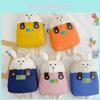 Adorable Cartoon Bunny Kids Backpack Cute Mini Preschool Bag For Children With Soft Fabric