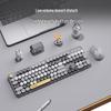 V96 Retro Wireless Keyboard and Mouse Combo