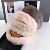 For Girl Warm Large Japanese Winter Korean Style Beanies Plush Bucket  Hat Women Hat Woolen