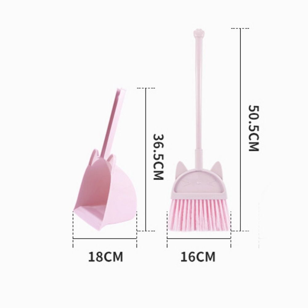 Simulation Broom Mop Set Mini Play House Toys Cleaning Broom Toy Set Early Education Housework