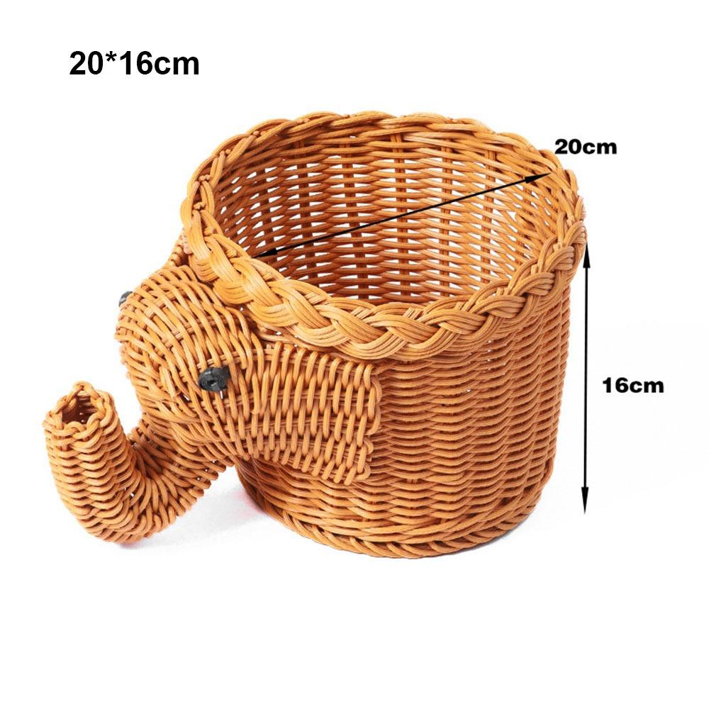 Multistyles Storage Rattan Woven Tea Tray  Restaurant Serving Tabletop Display