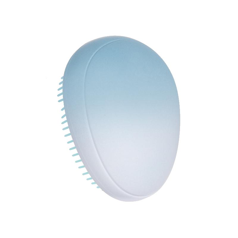 1 Adet Mini Dolaşık Açıcı Saç Fırçası Gradyan Yumurta Yuvarlak Şekil Dolaşık Saç Fırçaları Yumuşak Saç Fırçası Salon Kendin Yap Saç Şekillendirme Aletleri