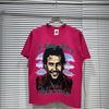 Mens Cotton Graphic Tee Streetwear Loose Fit Short Sleeve T-Shirt Casual Wear