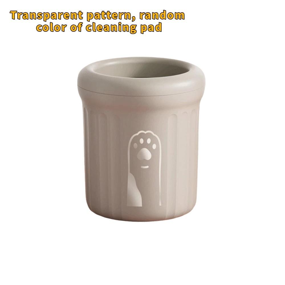 

Quick Wash Dog Foot Washer Soft Cat Foot Cleaning Cup Paw Cleaning Device Pet Beauty S хакі